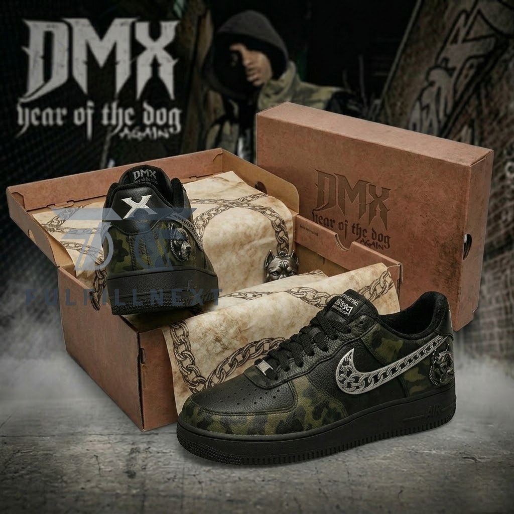 DMX Year Of The Dog Again AF1 Sneaker - Detail View