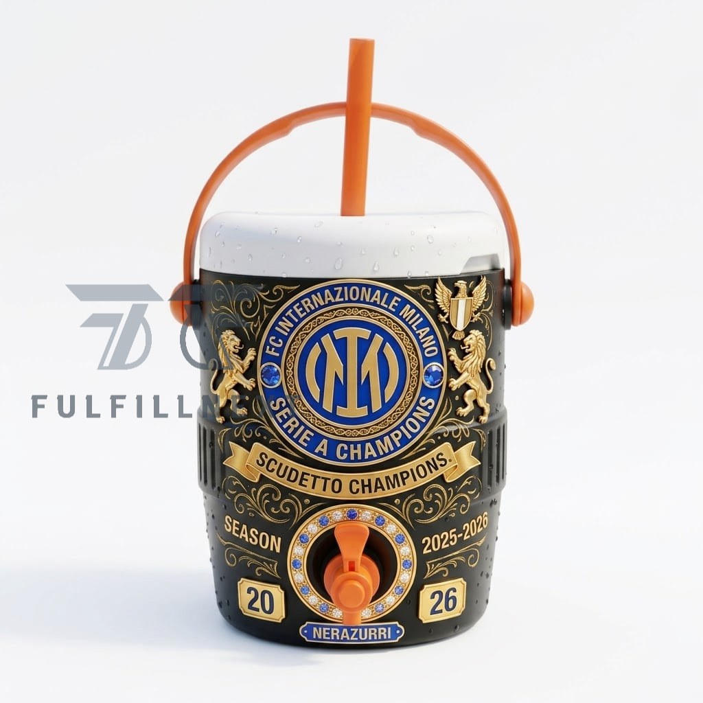 Inter Milan Scudetto Champions 2025-26 Dugout Cooler Cup